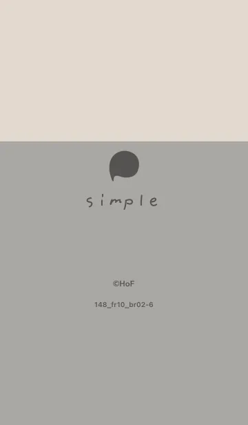 [LINE着せ替え] 148.10_パープル ブラウン2-6の画像1