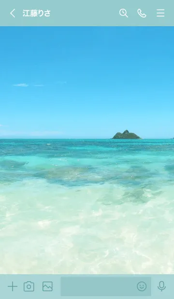 [LINE着せ替え] Hawaiian ocean is so beautiful-MEKYM 25の画像3