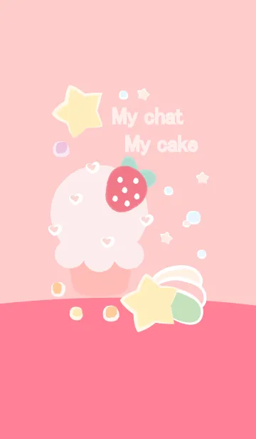 [LINE着せ替え] My chat my cake 67の画像1