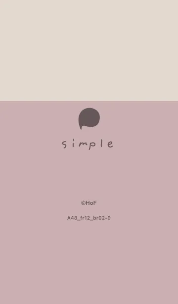 [LINE着せ替え] A48.12_ピンク2 ブラウン2-9の画像1