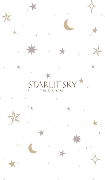[LINE着せ替え] SIMPLE STARLIT SKY-MEKYM 6の画像1