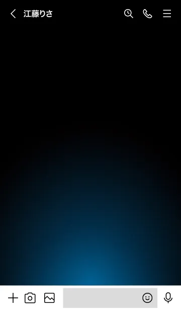 [LINE着せ替え] BRONZE BLUE LIGHT ICON THEME 2の画像3