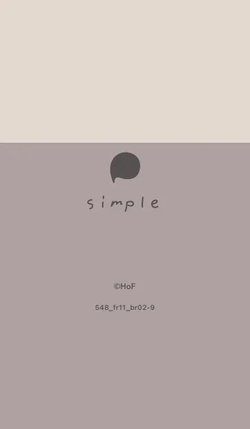 [LINE着せ替え] 548.11_ショコラ ブラウン2-9の画像1