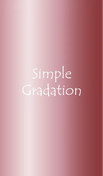 [LINE着せ替え] Simple Gradation -GlossyPink 10-の画像1