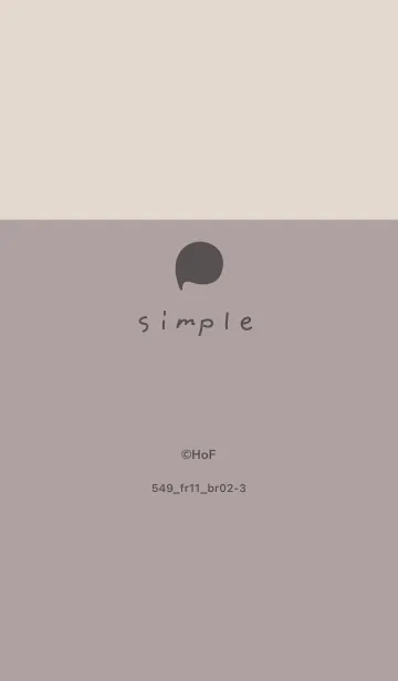 [LINE着せ替え] 549.11_ショコラ ブラウン2-3の画像1