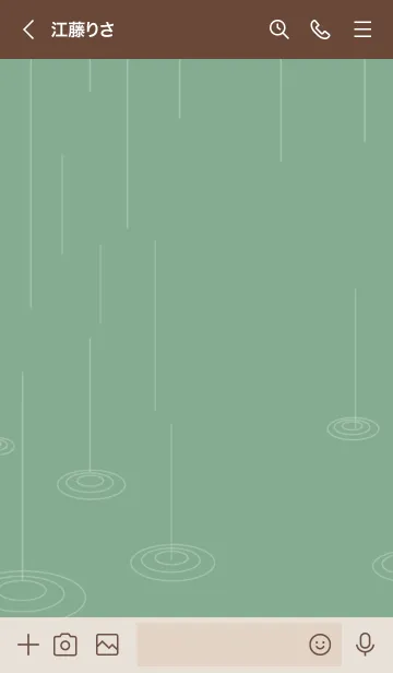 [LINE着せ替え] ～紫陽花♥グリーン6～の画像3