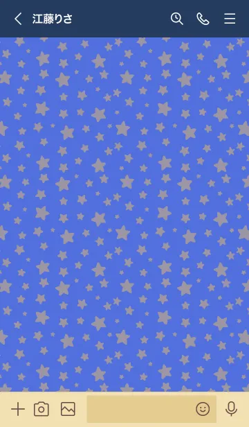 [LINE着せ替え] シンプルお星さまの画像3