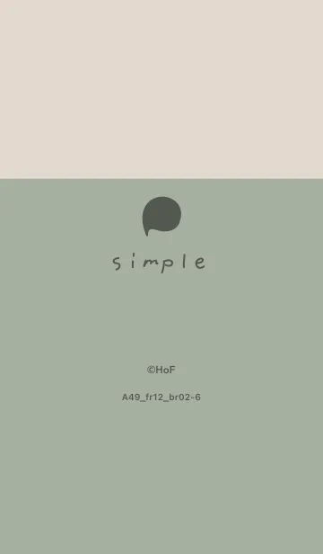 [LINE着せ替え] A49.12_スモーキーMアッシュ ブラウン2-6の画像1