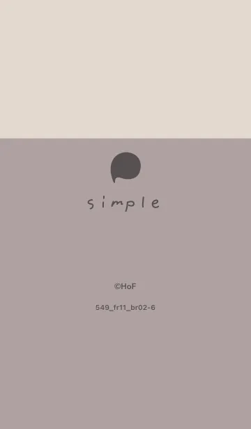 [LINE着せ替え] 549.11_ショコラ ブラウン2-6の画像1