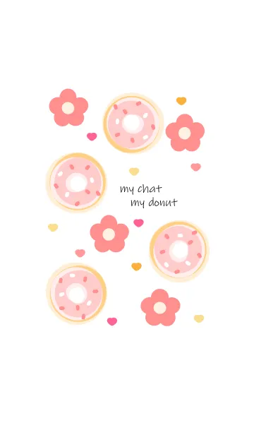 [LINE着せ替え] Donut Donut Donut 11 ！の画像1