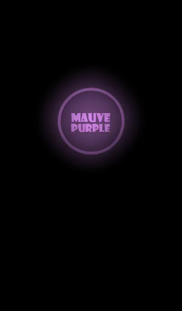 [LINE着せ替え] Mauve Purple Neon Theme Ver.2 (JP)の画像1