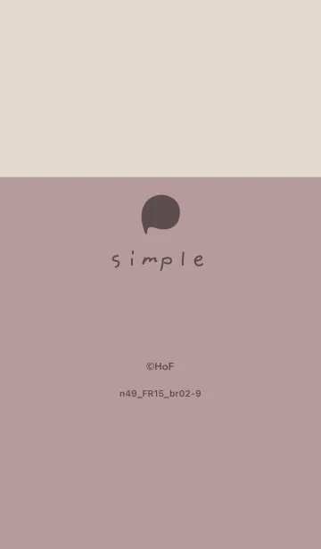 [LINE着せ替え] n49_15_ピンク2 ブラウン2-9の画像1