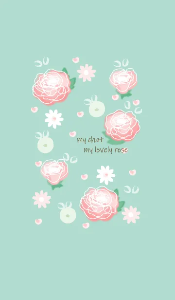 [LINE着せ替え] Little roses little happiness 11の画像1