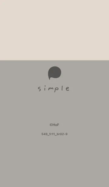 [LINE着せ替え] 549.11_スモーキーアッシュ ブラウン2-9の画像1