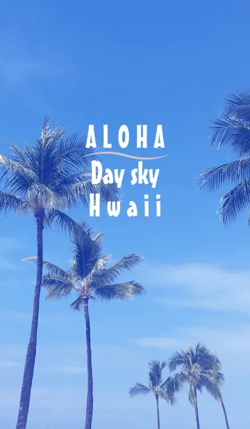 [LINE着せ替え] ALOHA Day Sky Hawaii 7.の画像1