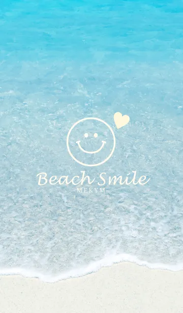[LINE着せ替え] Love Beach Smile-MEKYM 8の画像1