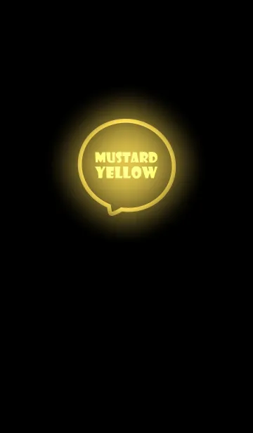 [LINE着せ替え] Mustard Yellow Theme Vr.3 (JP)の画像1