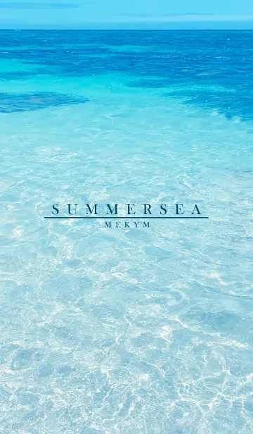[LINE着せ替え] SUMMER SEA 25の画像1