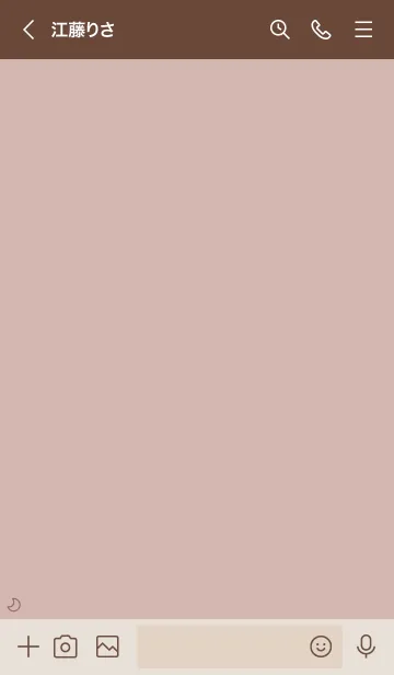 [LINE着せ替え] 大人かわいい月2＊くすみピンクの画像3