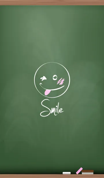 [LINE着せ替え] Black Board Smileの画像1