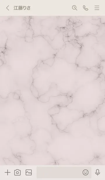 [LINE着せ替え] ～大人女子の大理石♥ピンク～の画像3