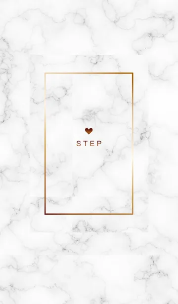 [LINE着せ替え] ～大人女子の大理石♥ホワイト～の画像1