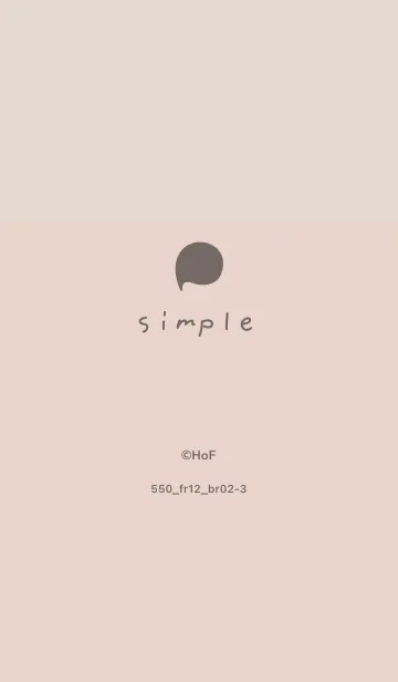 [LINE着せ替え] 550.12_ベージュ ブラウン2-3の画像1