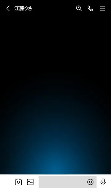 [LINE着せ替え] BRONZE BLUE LIGHT ICON THEMEの画像3