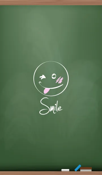 [LINE着せ替え] Black Board Smile 3の画像1