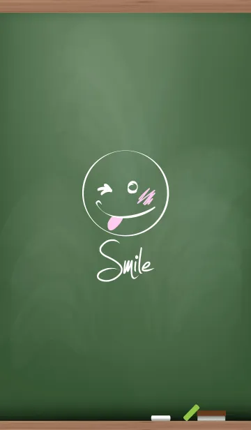 [LINE着せ替え] Black Board Smile 4の画像1