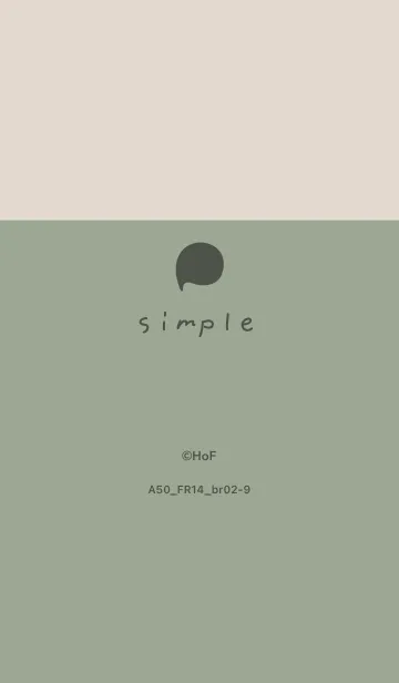 [LINE着せ替え] A50.14_スモーキーMアッシュ ブラウン2-9の画像1