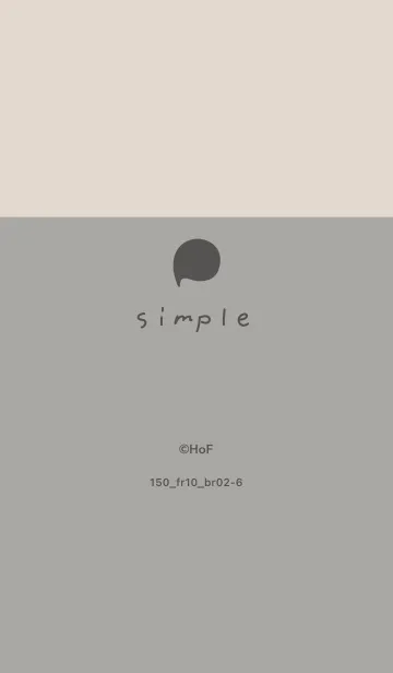 [LINE着せ替え] 150.10_パープル ブラウン2-6の画像1