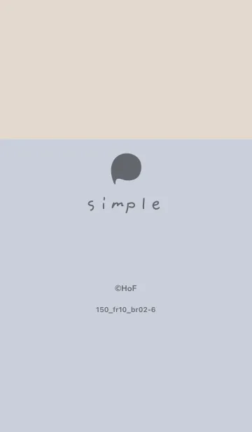 [LINE着せ替え] 150.10_シアン ブラウン2-6の画像1