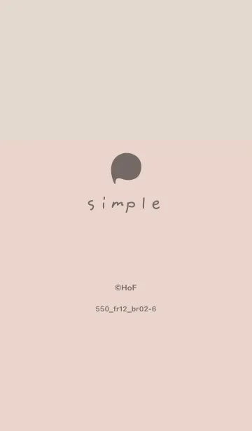 [LINE着せ替え] 550.12_ベージュ ブラウン2-6の画像1