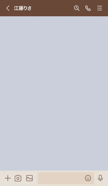 [LINE着せ替え] 150.10_シアン ブラウン2-9の画像3