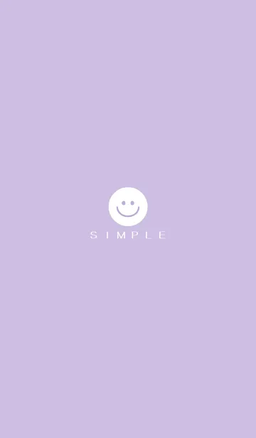 [LINE着せ替え] シンプル（purple)V.927の画像1