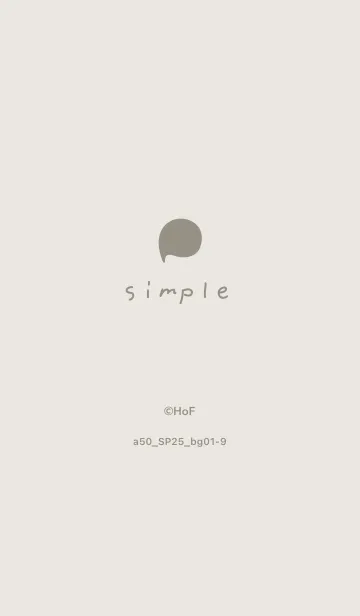 [LINE着せ替え] a50_25_ベージュ1-9の画像1