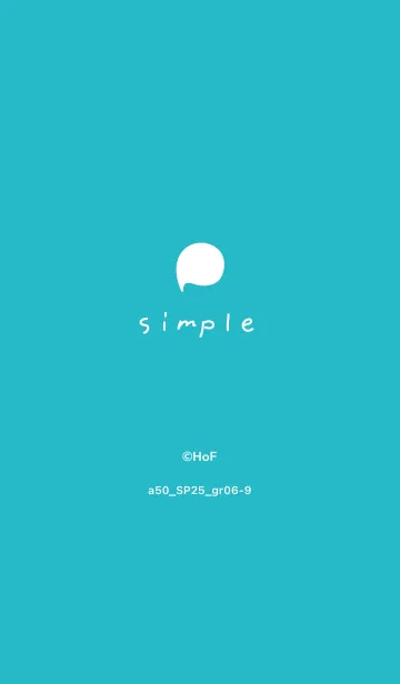 [LINE着せ替え] a50_25_グリーン6-9の画像1