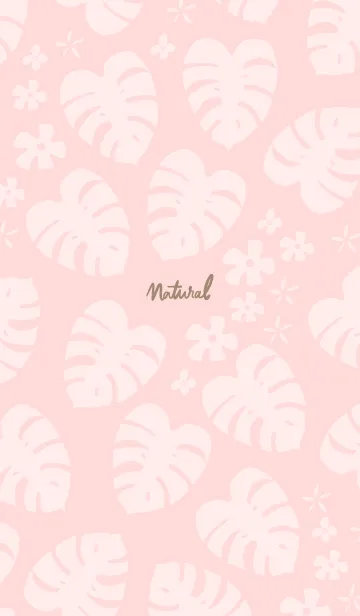 [LINE着せ替え] モンステラ 白 ランダム7の画像1