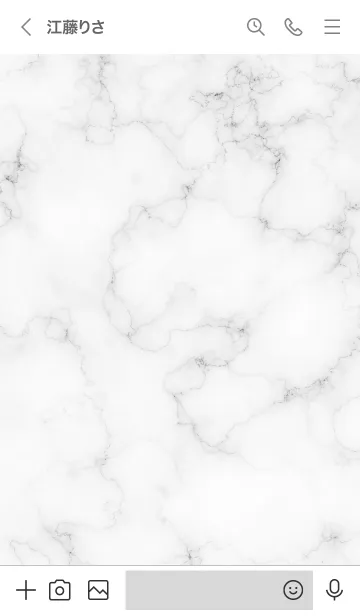 [LINE着せ替え] ～大人女子の大理石♥グレー～の画像3