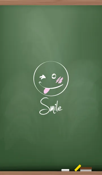 [LINE着せ替え] Black Board Smile 9の画像1