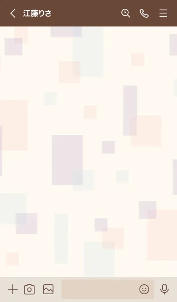 [LINE着せ替え] おしゃれ四角29の画像3