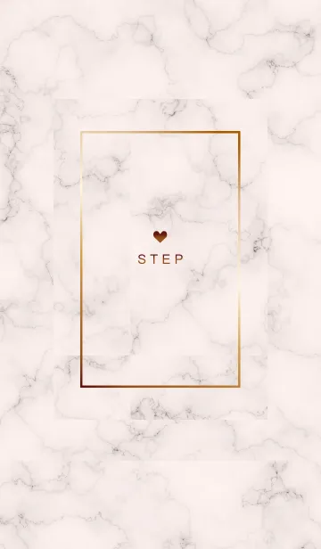 [LINE着せ替え] ～大人女子の大理石♥ライトベージュ～の画像1