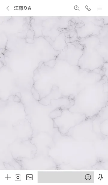 [LINE着せ替え] ～大人女子の大理石♥パープル～の画像3