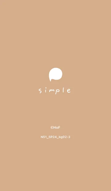 [LINE着せ替え] N51_24_ベージュ2-3の画像1