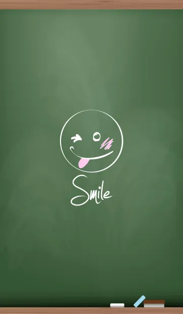 [LINE着せ替え] Black Board Smile 10の画像1