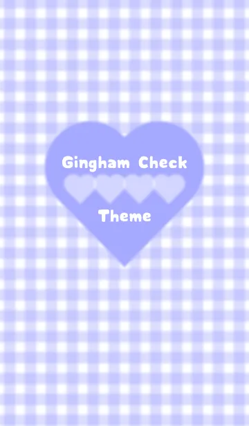 [LINE着せ替え] Gingham Check Theme ♡ -2021- 46の画像1