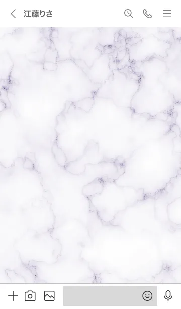 [LINE着せ替え] ～大人女子の大理石♥パープル3～の画像3