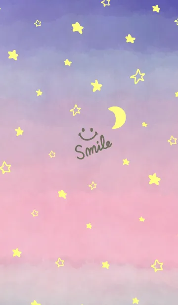 [LINE着せ替え] 三日月と星ときれいなお空30の画像1