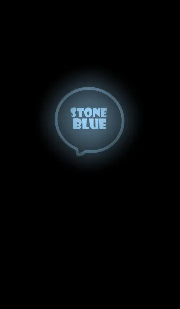 [LINE着せ替え] Stone Blue  Neon Theme Ver.3 (JP)の画像1